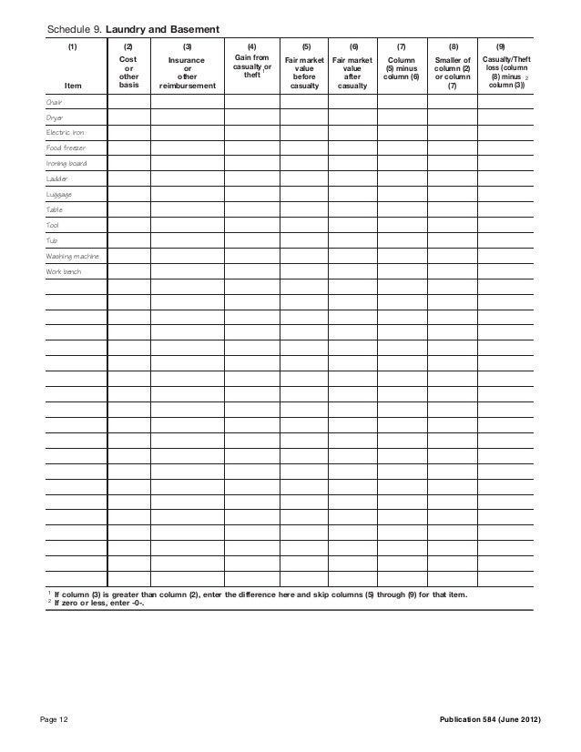 Printables Home Office Deduction Worksheet deduction worksheet davezan hurricane sandy loss taxes