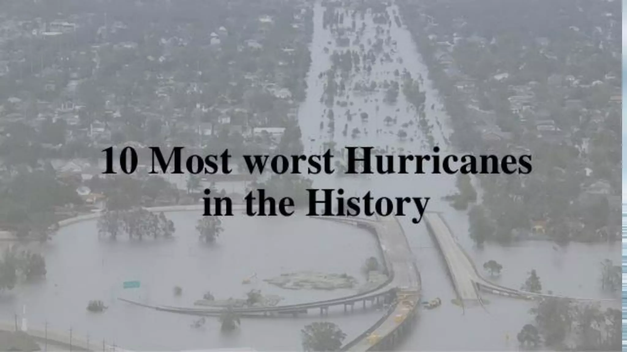 Hurricanes Slide share