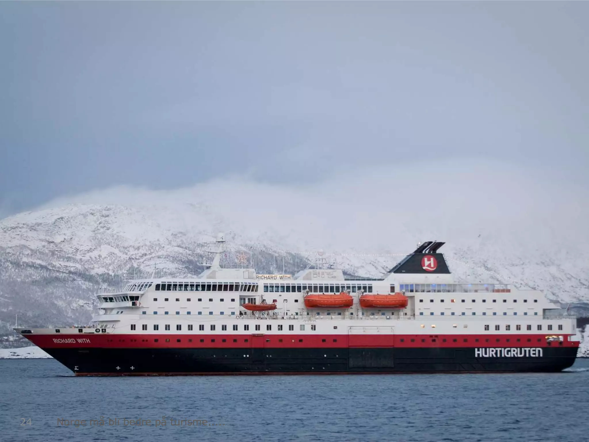 24   Norge må bli bedre på turisme.....
 