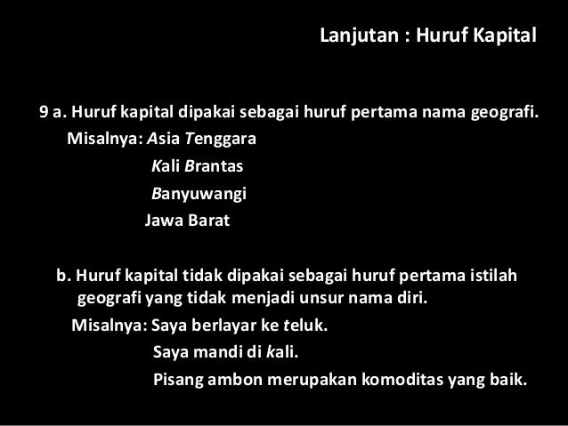 Bahasa Indonesia Huruf Dan Kata