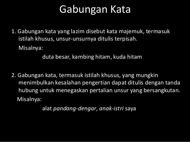 Bahasa Indonesia Huruf Dan Kata