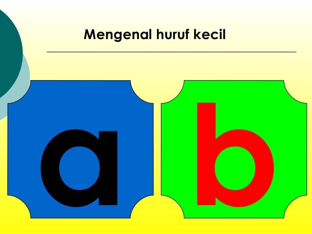 Huruf Kecil