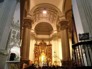 Interior de Sta. María Altar Mayor