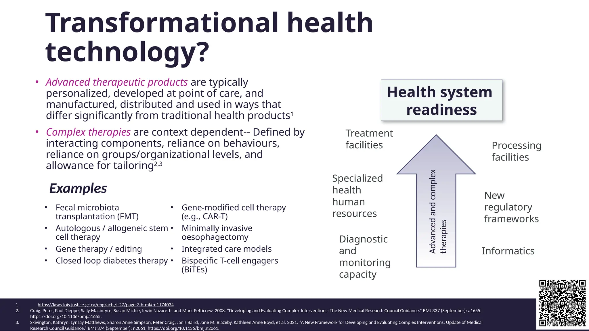 Health systems preparedness for the future of complex interventions | PPTX
