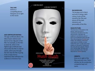 Hush hush presentation