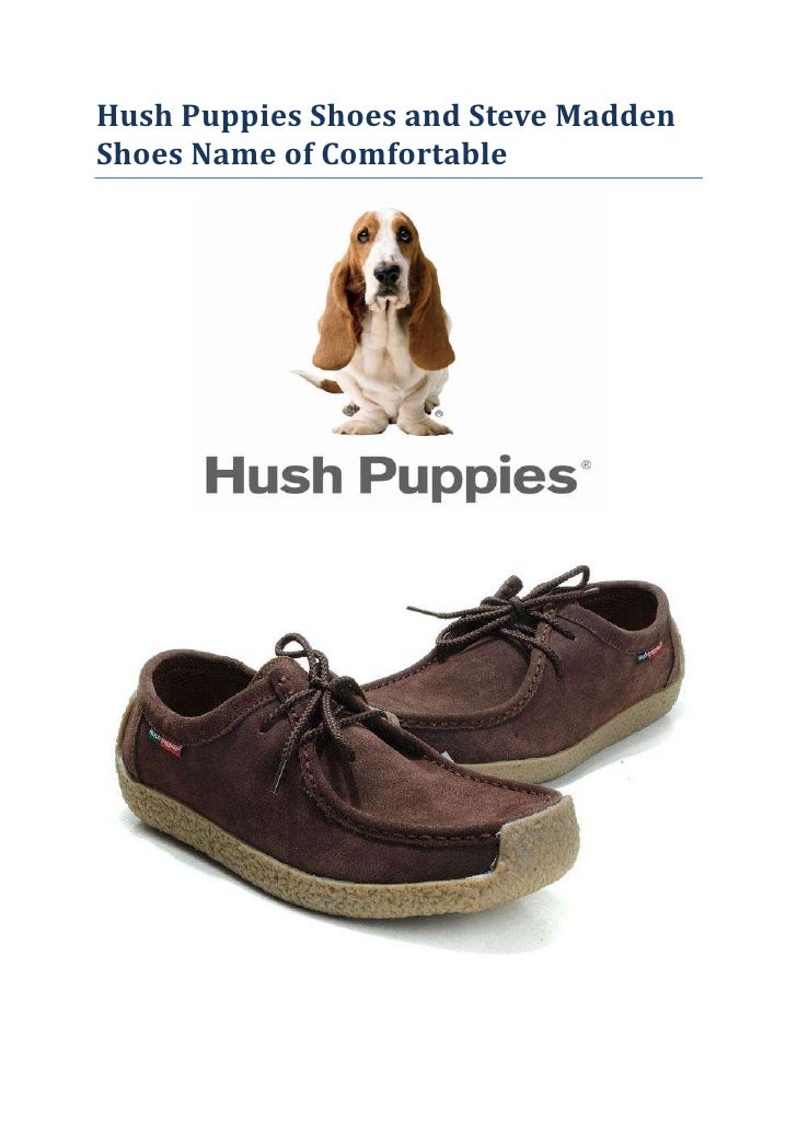 where are hush puppies shoes made
