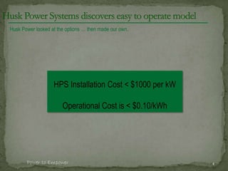 Husk power systems | PPTX
