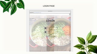 LOGIN PAGE
 