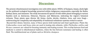 Ethnobotanical Study of Wild Edible Plants Used by the Garo Community ...