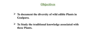 Ethnobotanical Study of Wild Edible Plants Used by the Garo Community ...