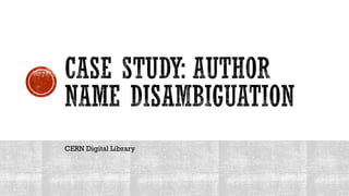 CERN Digital Library
 