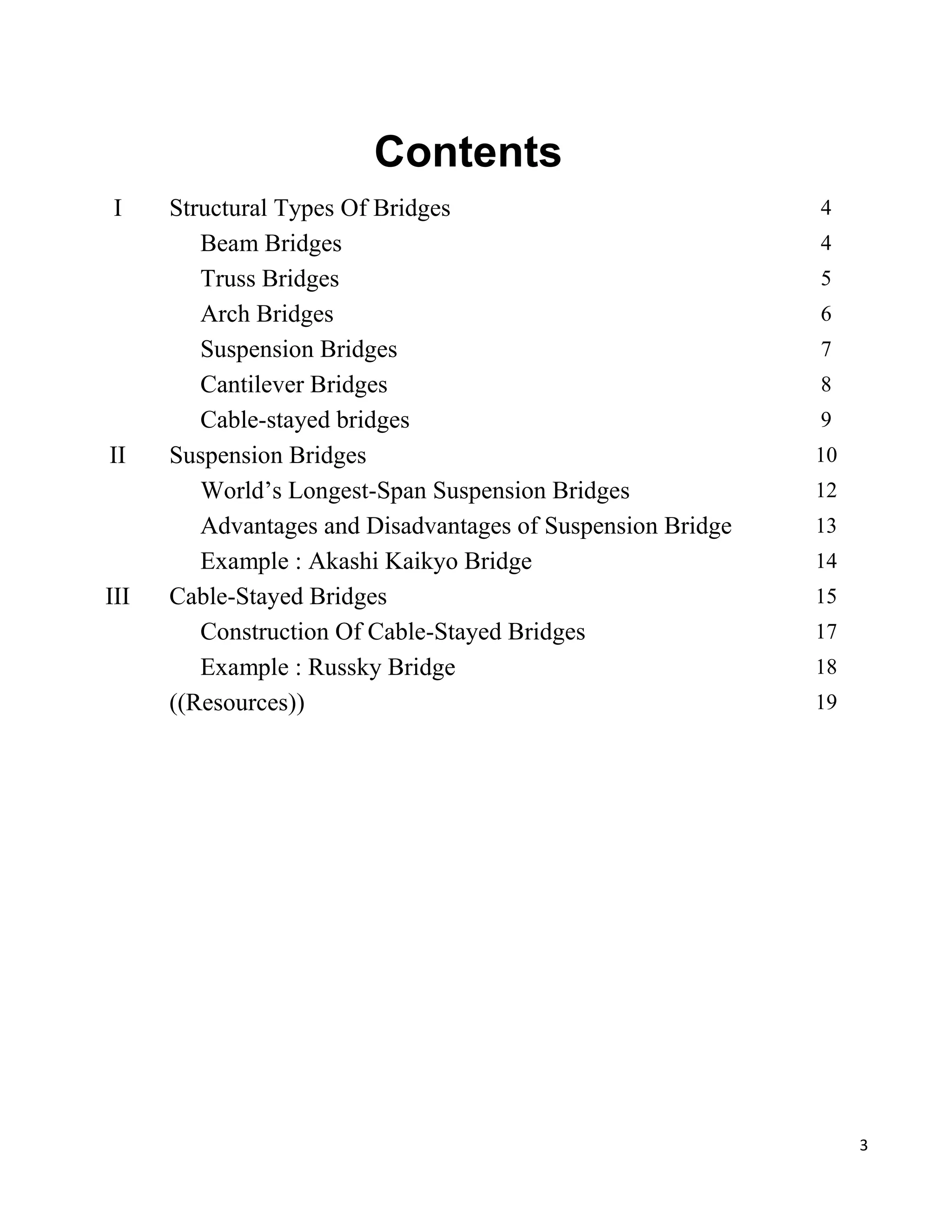 Suspension Bridges VS Cable-Stayed Bridges | PDF