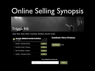 Online Selling Synopsis
 