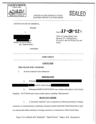 Hutchins redacted indictment