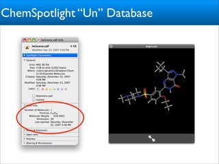 ChemSpotlight “Un” Database
 