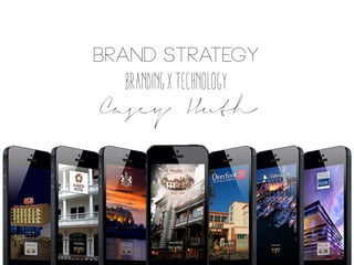 Brand Strategy
BrandingxTechnology
Casey Huth
 