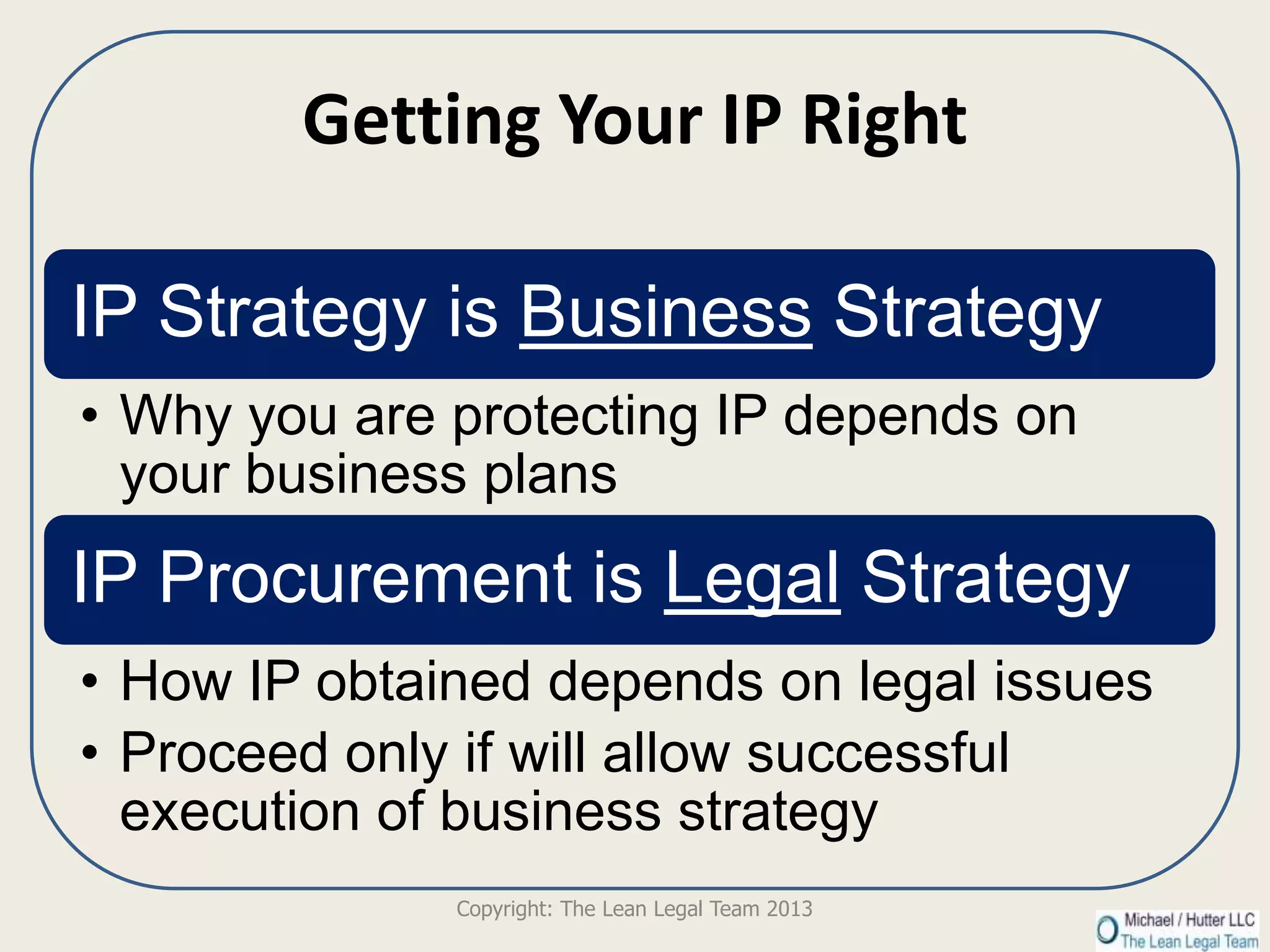 Ip Strategy Example The Basics Of Intellectual Property And Patent Strategy – WDXMU