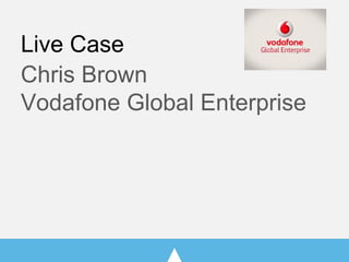 Live Case
Chris Brown
Vodafone Global Enterprise
 