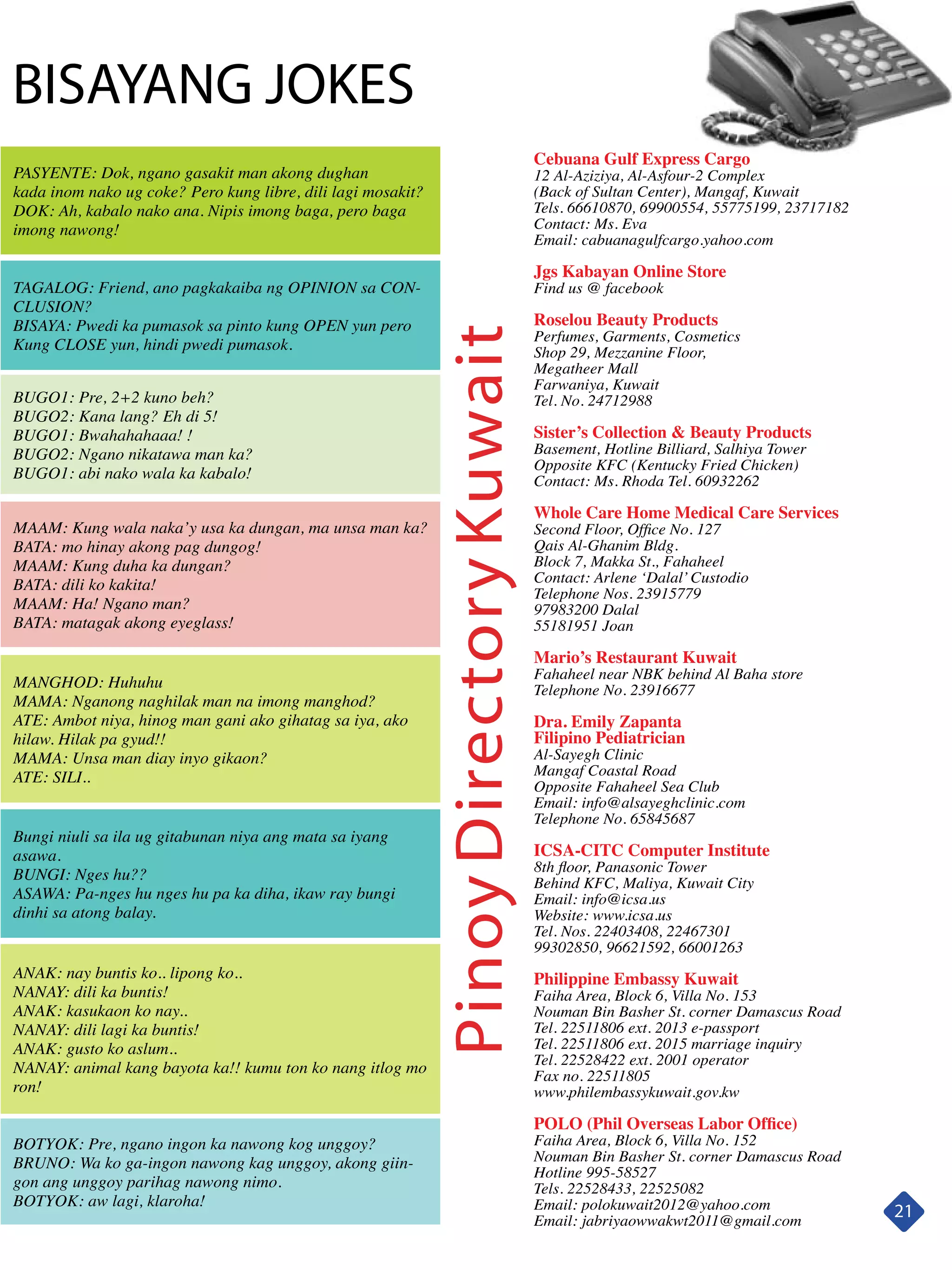 Huwar dialogue, tagalog | PDF