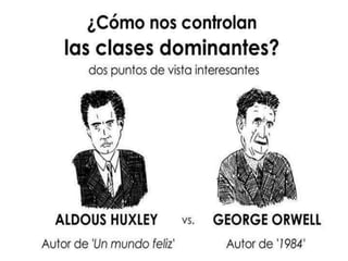 Huxley vs orwell