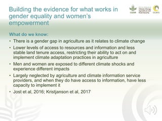 Gender and Social Inclusion in West Africa projects | PPTX