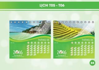 24
LỊCH T05 - T06
 