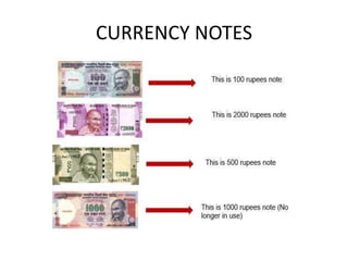 CURRENCY NOTES
 