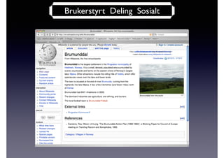 Brukerstyrt Deling Sosialt

 