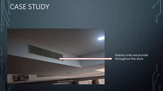 CASE STUDY
Interior units are provide
throughout the store
 