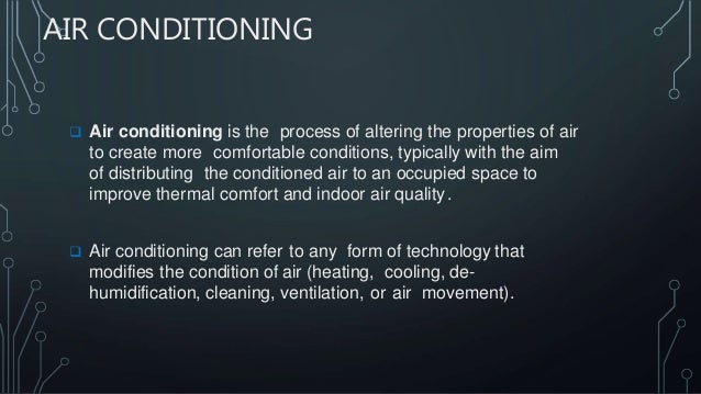 Heating Ventilation And Air Conditioning Systems