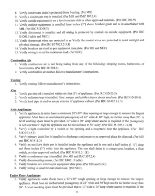 Hvac installation-checklists | PDF