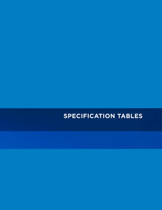 SPECIFICATION TABLES 
MITSUBISHI ELECTRIC Cooling & Heating / CITY MULTI / 65 
 