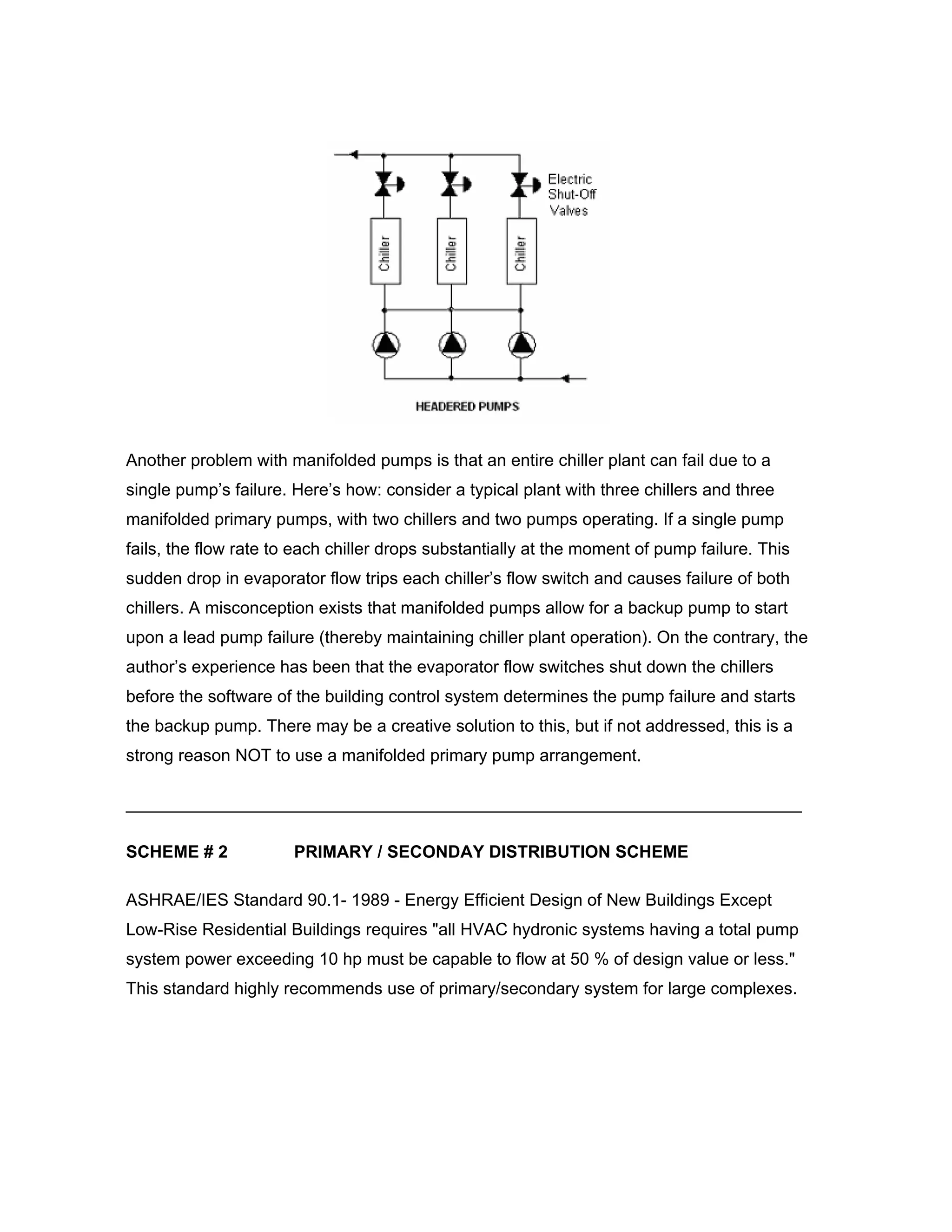Picture of Hvac chilled water distribution schemes | PDF
