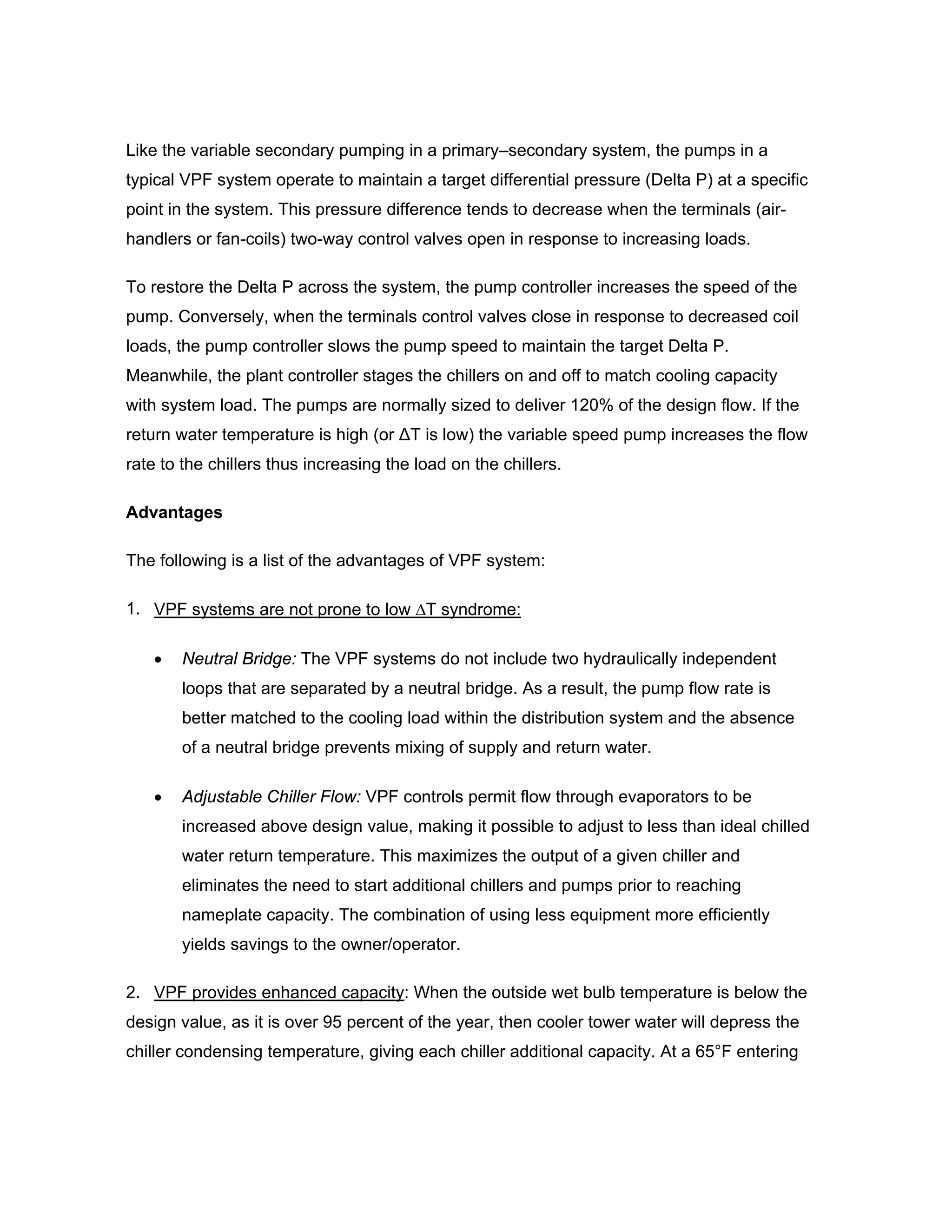 Hvac chilled water distribution schemes | PDF