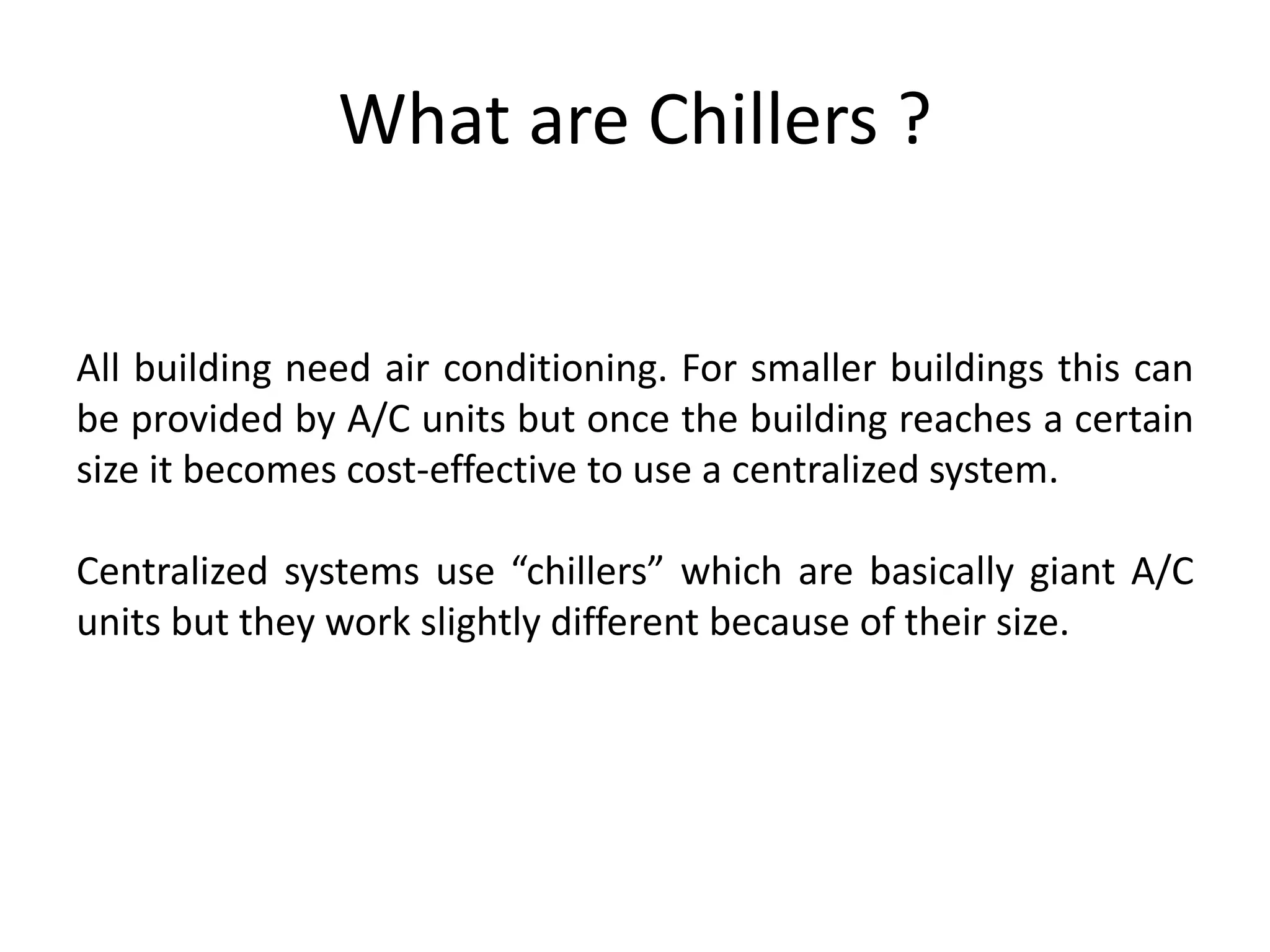 HVAC CHILLERS .pptx