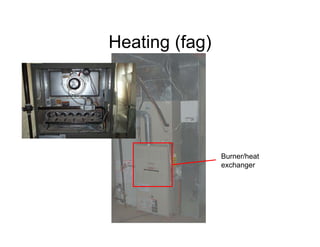 Heating (fag)




                Burner/heat
                exchanger
 