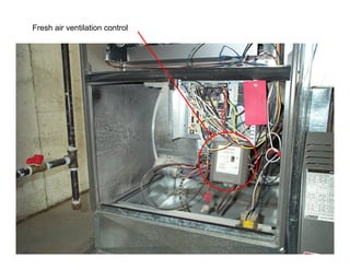 Fresh air ventilation control
 