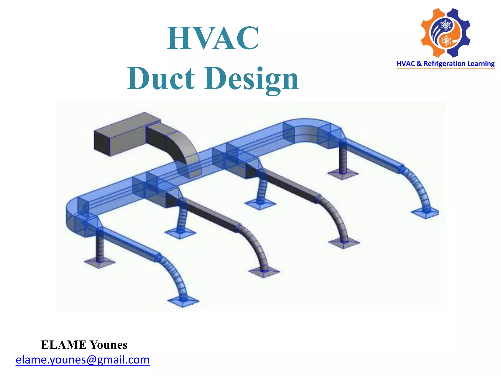 Hvac duct design | PPT