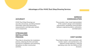how shop drawing services reduce fabrication rework by... HVAC DUCT SHOP DRAWING SERVICES.pptx