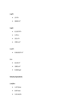 Hvac formulas | PDF