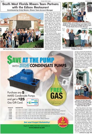HVAC Insider: SW FL Rheem Team Partners with Edison Restaurant | PDF