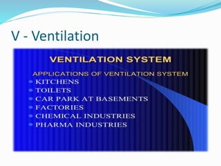 V - Ventilation
 