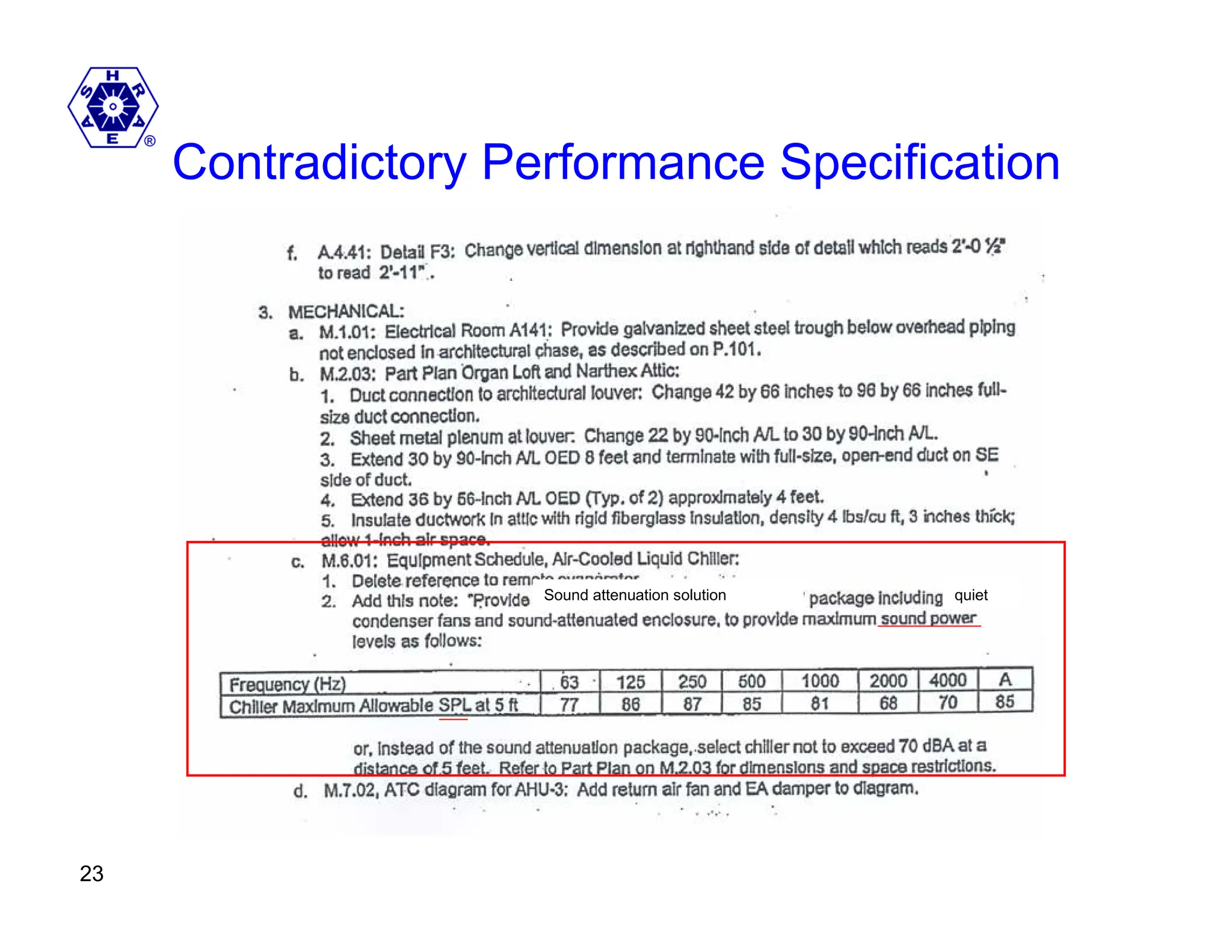 ASHRAE Chapter Meeting: HVAC Noise and Vibration Control | PDF