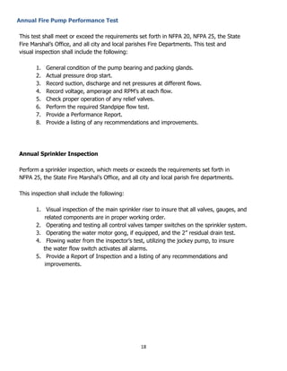 Hvac preventive maintenance schedule PDF