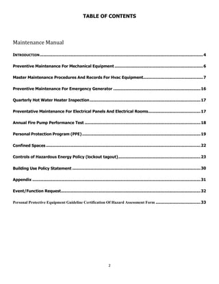 Hvac preventive maintenance schedule | PDF