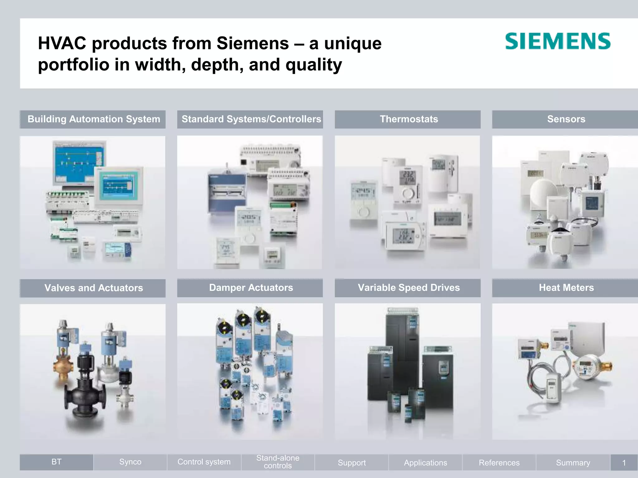 HVAC products from Siemens [ENG] | PPT