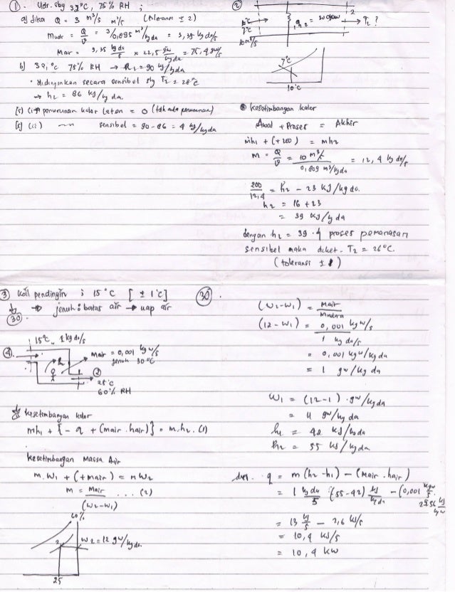 [Hvac] quis 1 answer sheet