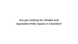 HVAC Repairs in Chandler - Why You Should Leave HVAC Repair To The Pros