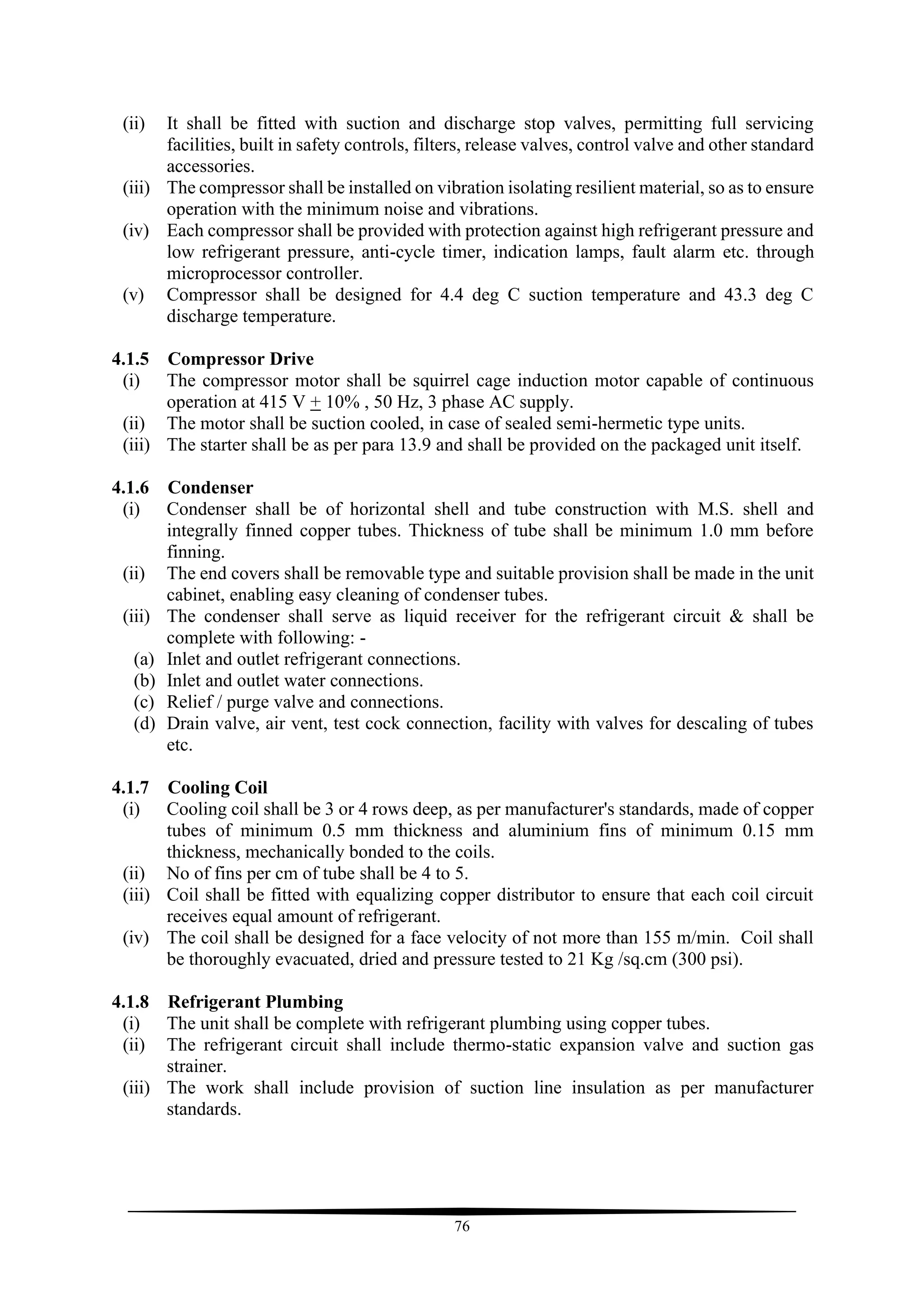 HVAC Specification 2024 according to central public works department | PDF