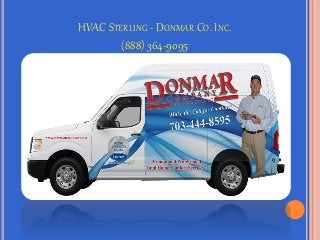 HVAC STERLING - DONMAR CO. INC.
(888) 364-9095
 